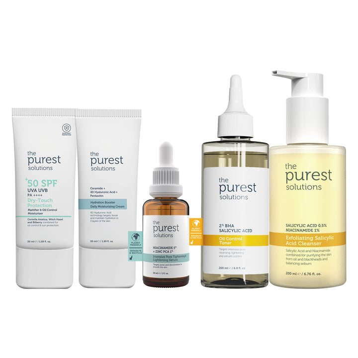 Acne Prone Oily Skin Routine Set