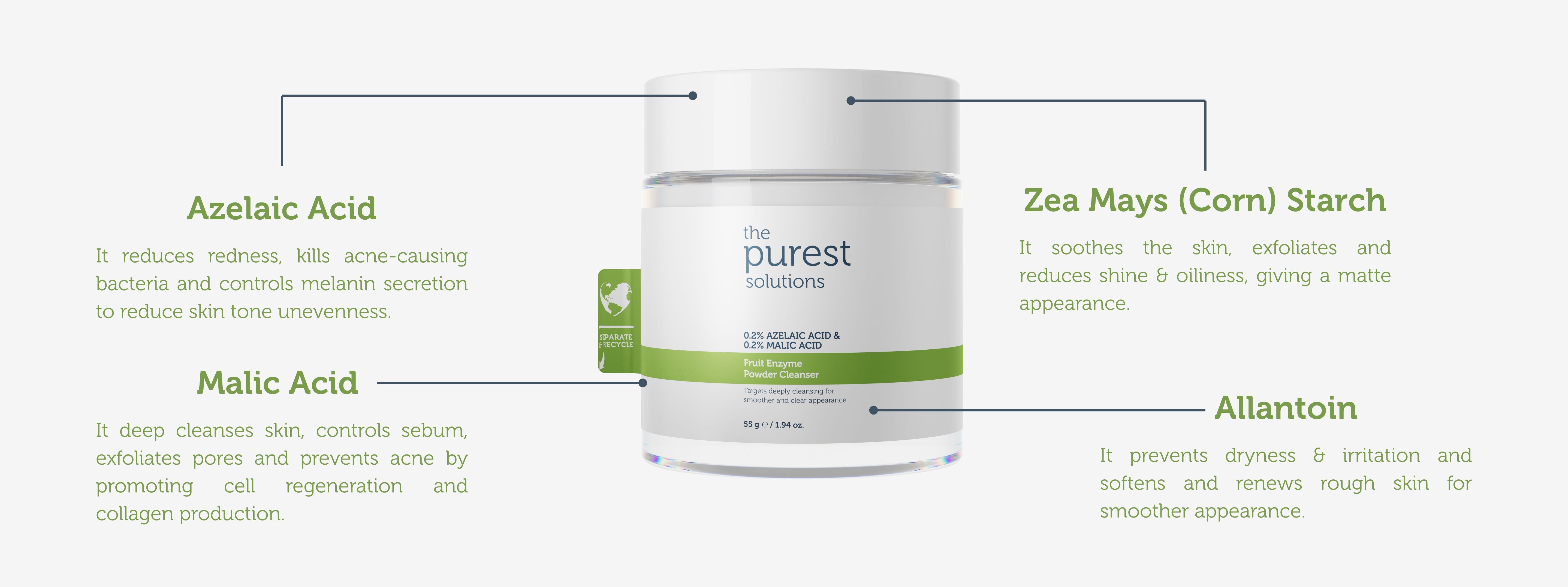 Refresh Your Skin with Fruit Enzyme Powder Cleanser – The Purest