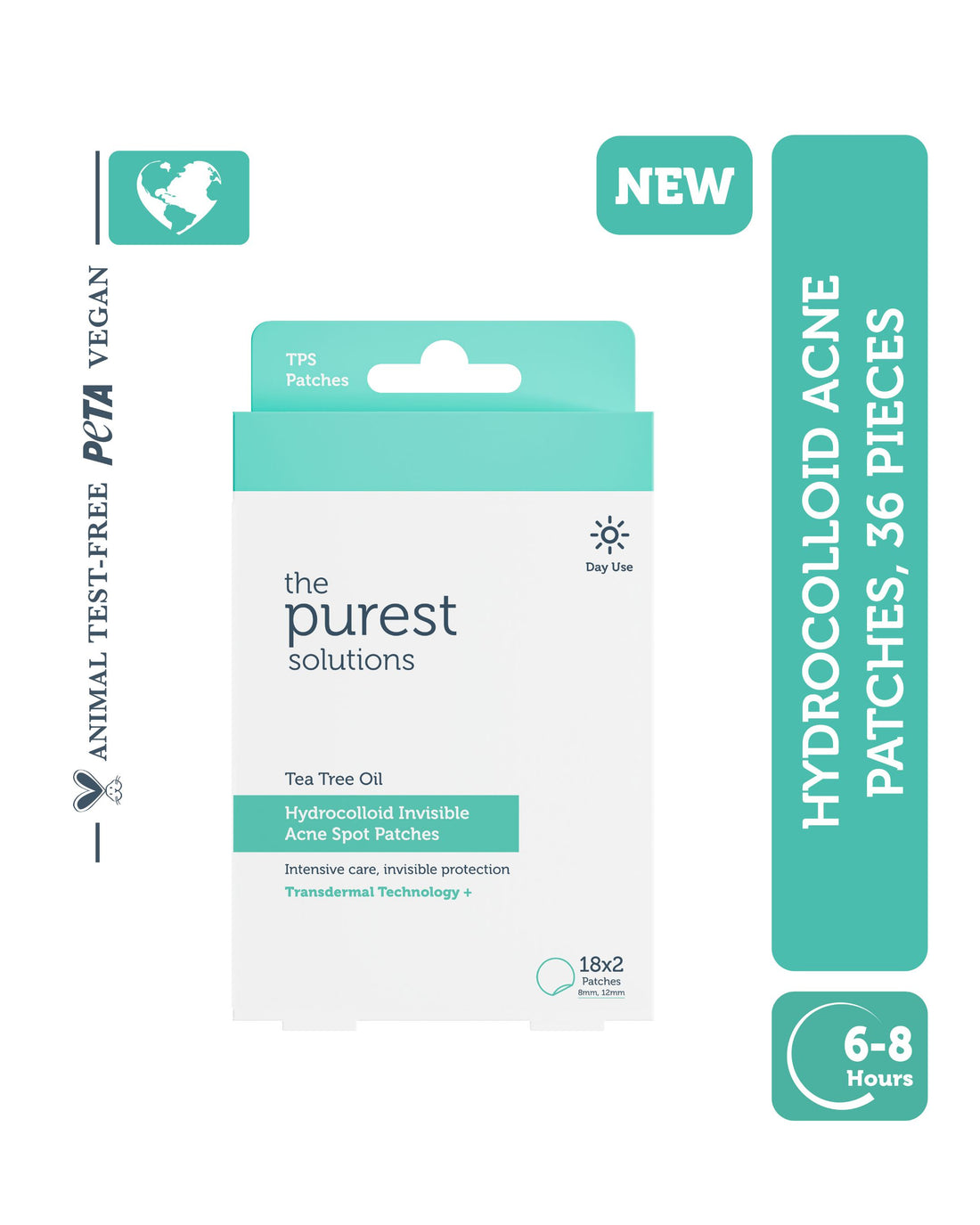 Hydrocolloid Invisible Acne Spot Patches