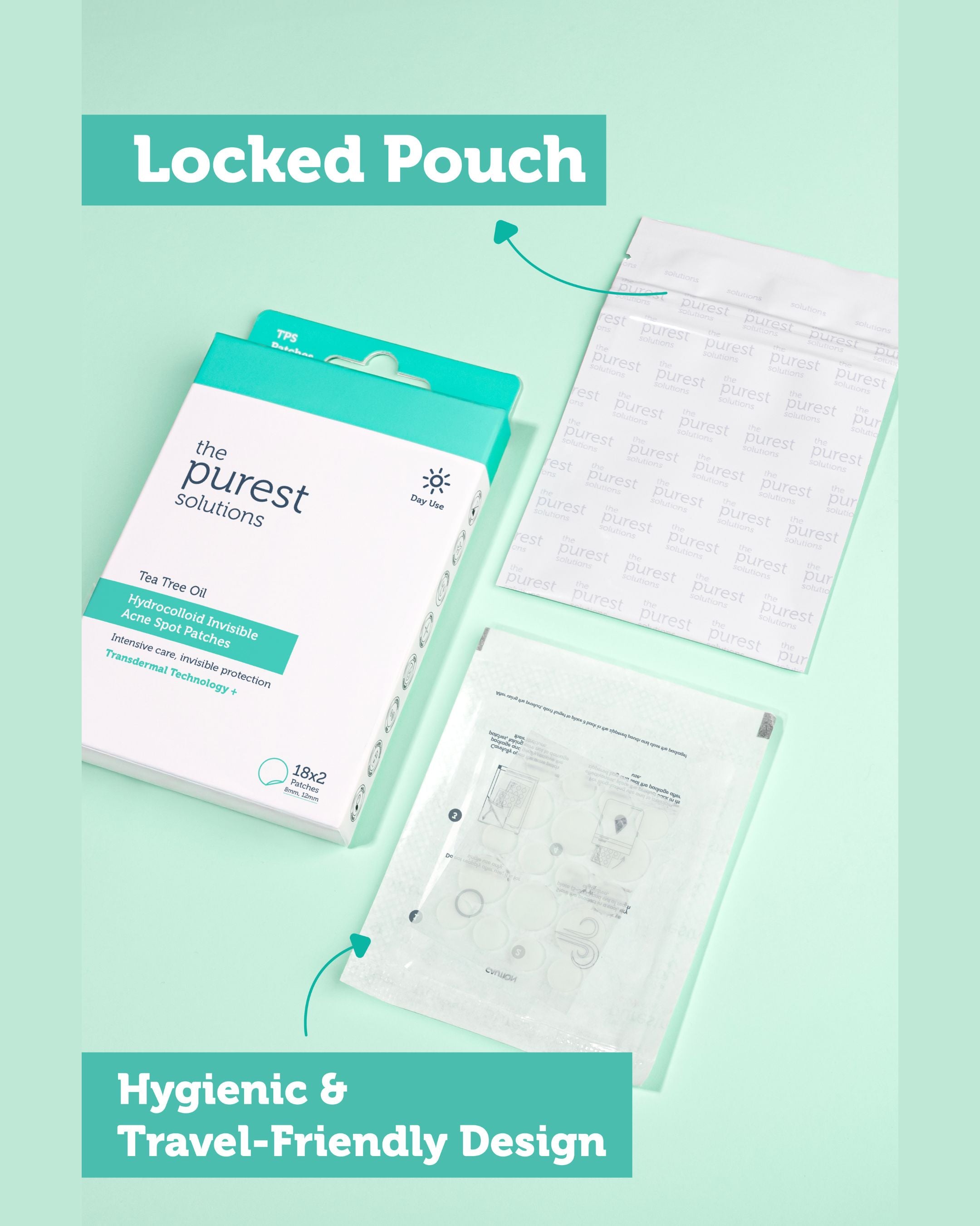 Hydrocolloid Invisible Acne Spot Patches