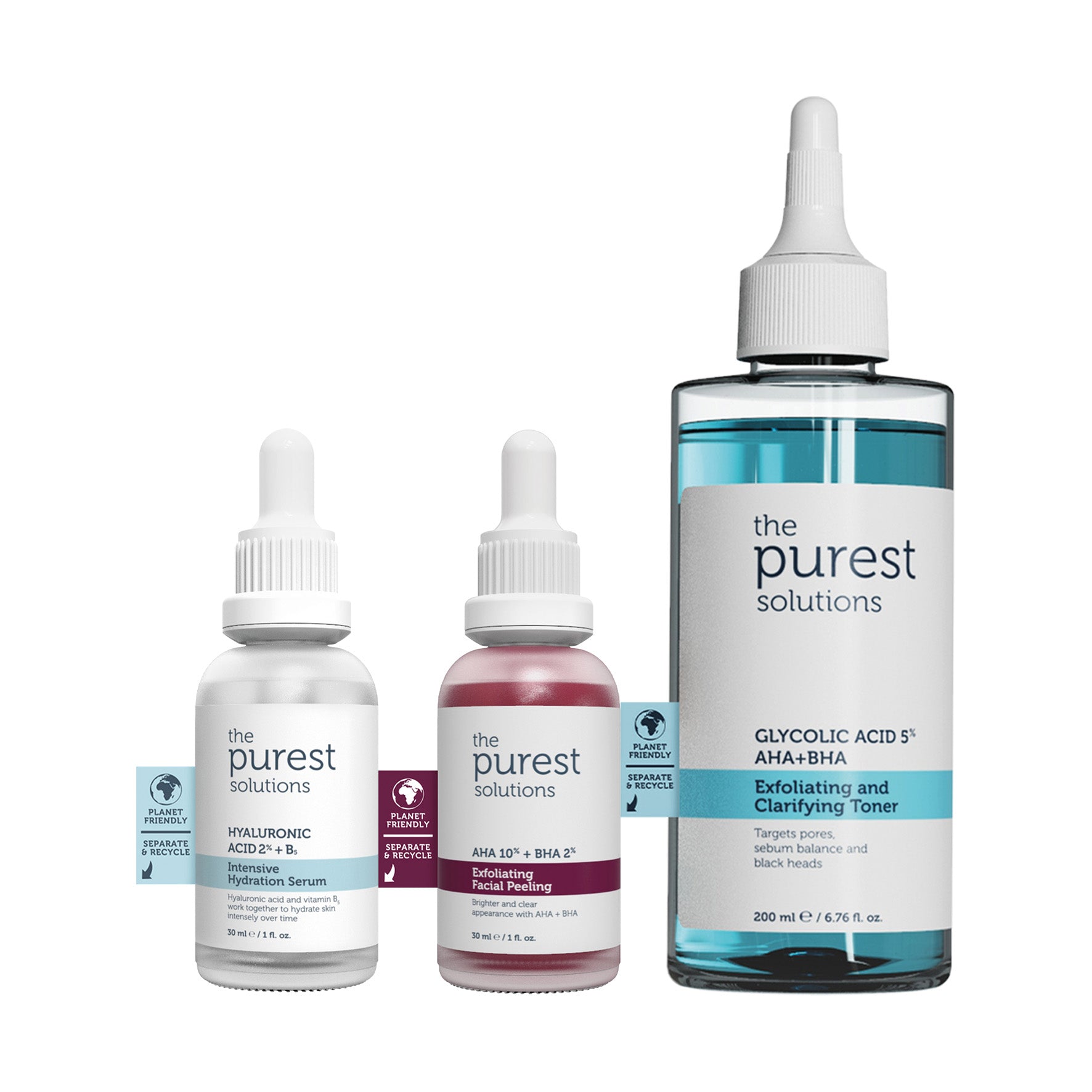 Acne, Blackhead & Pore Care + Hydration Treatment Set