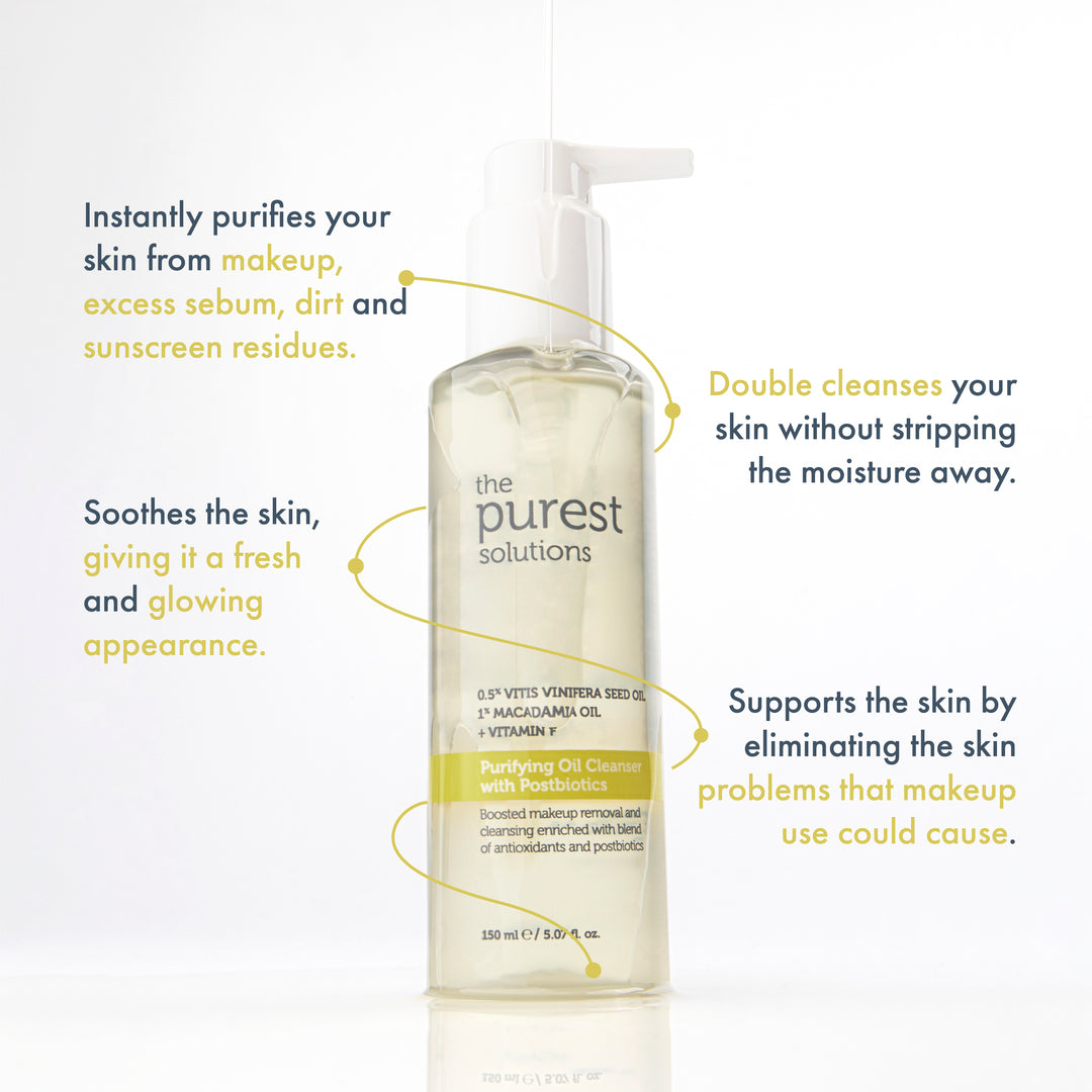 Purifying Cleansing Oil With Postbiotic Content