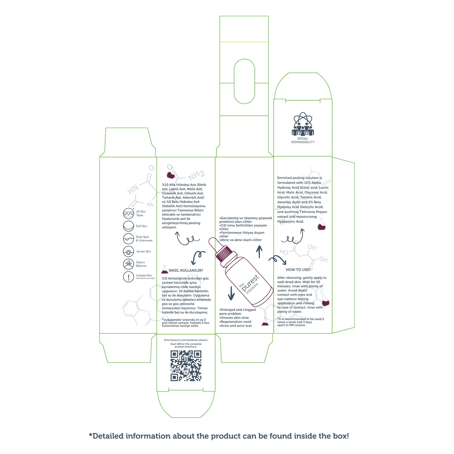 Exfoliating Facial Peeling Solution