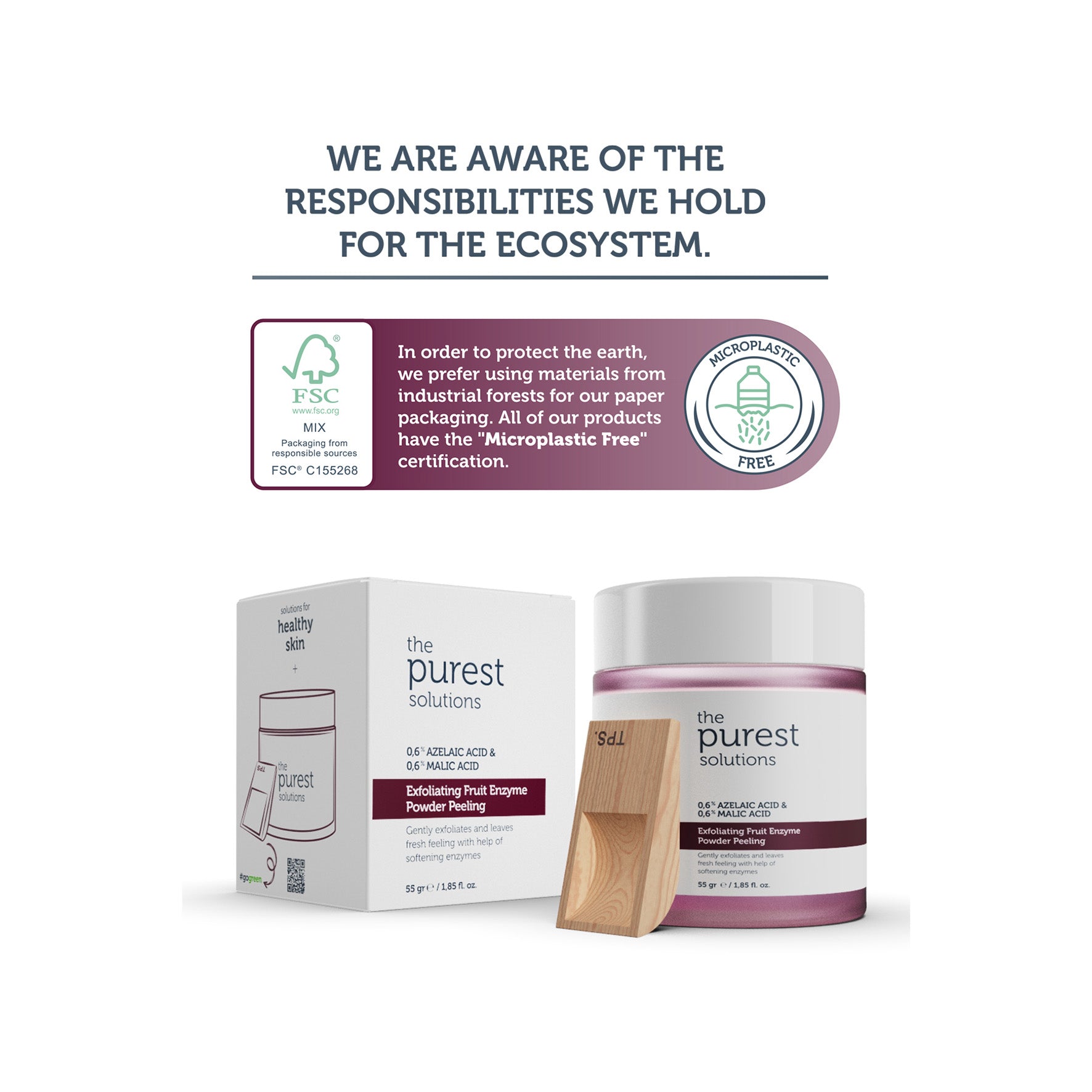 Exfoliating Fruit Enzyme Powder Peeling