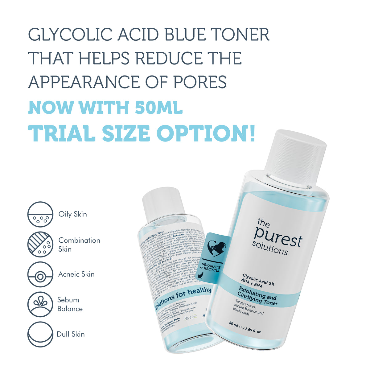 Exfoliating & Clarifying Toner Mini