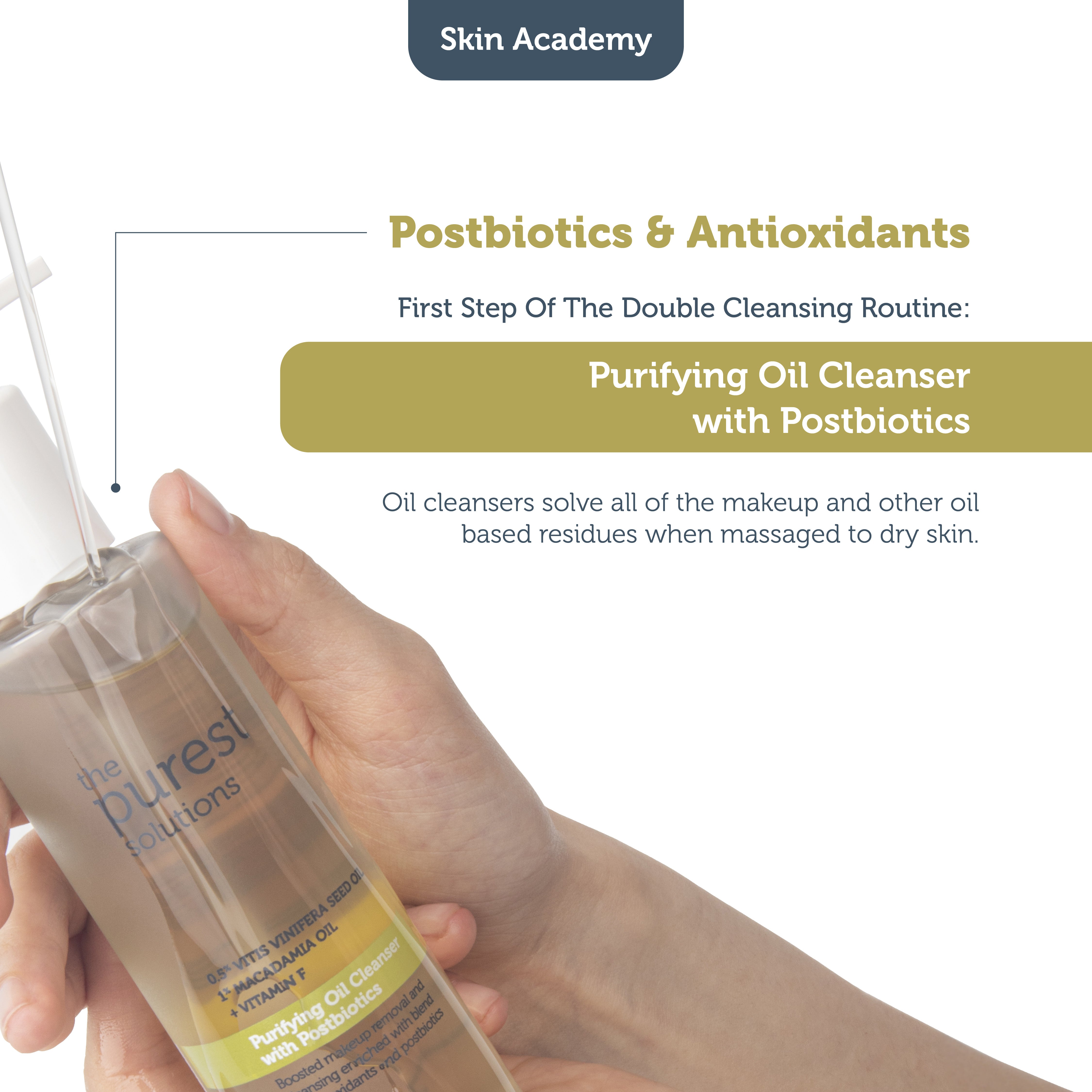 Purifying Oil Cleanser With Postbiotics